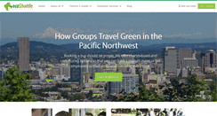 Desktop Screenshot of ecoshuttle.com